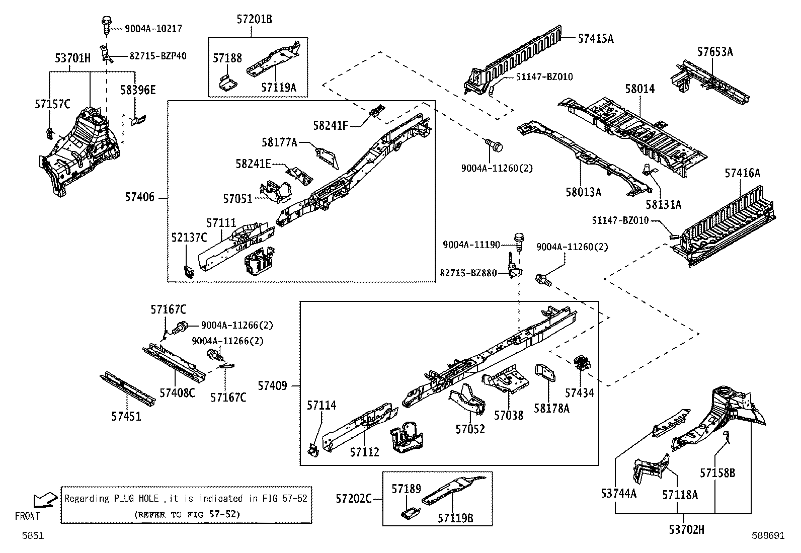 51783-BZ040 PANEL, STEP, FRONT RH product image