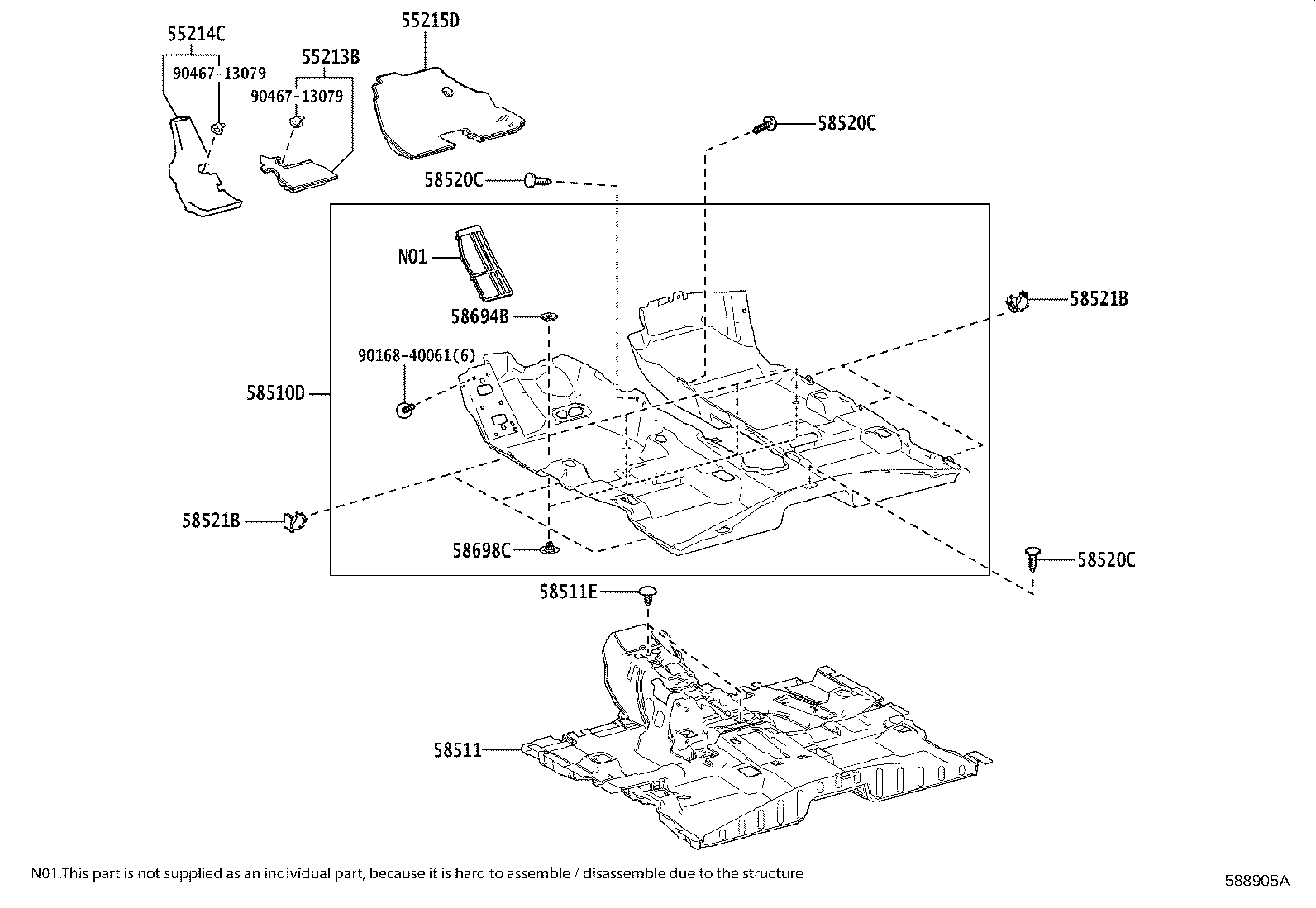 Thumbnail 3 for 58511-F6010