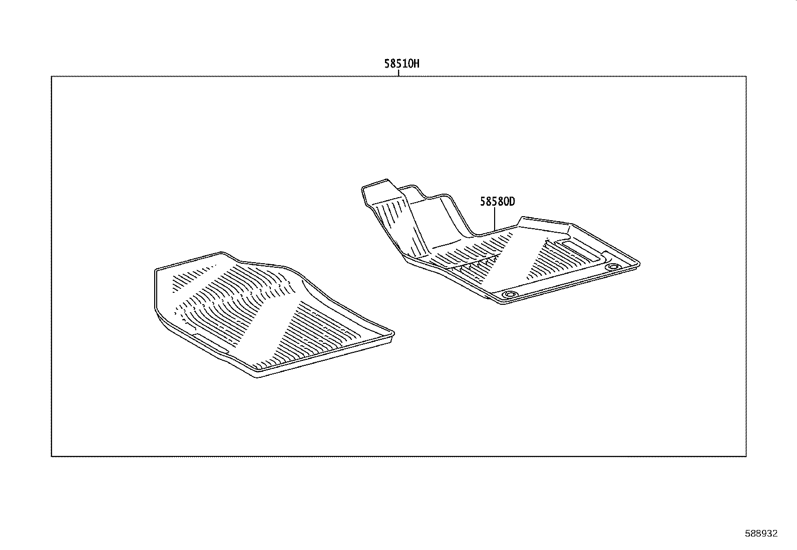 58501-47010 MAT ASSY, FLOOR product image