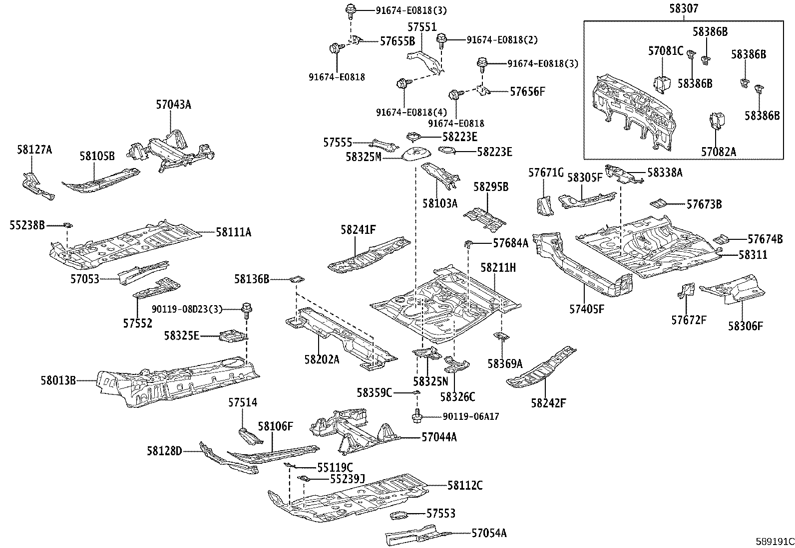 57081-40010 Toyota Reference Part product image