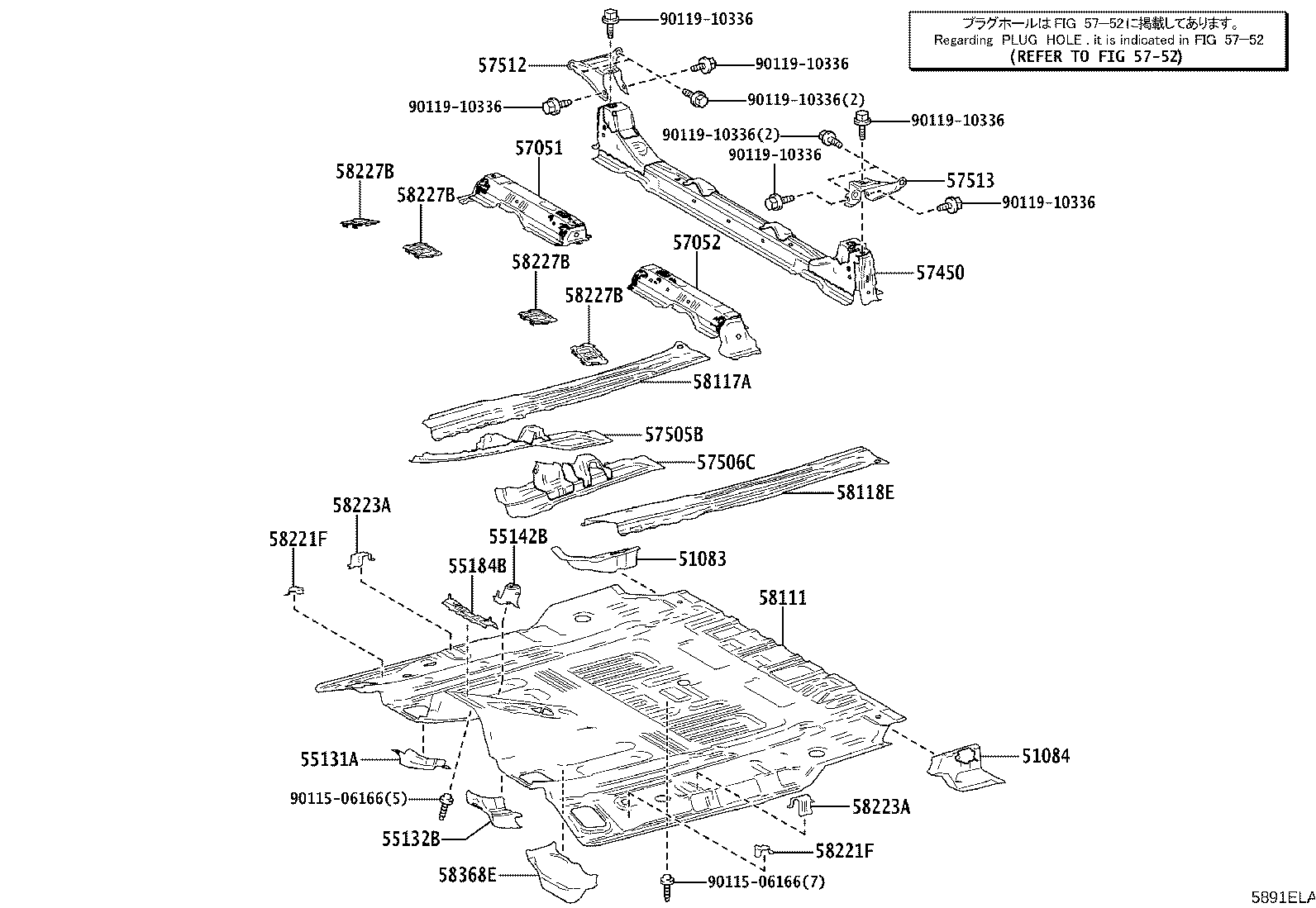 55131-V2020 REINFORCEMENT, DASH PANEL product image