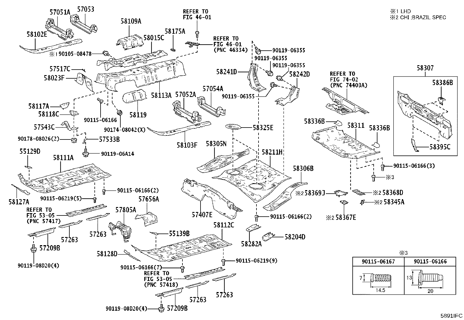 Thumbnail 3 for 57053-K0010