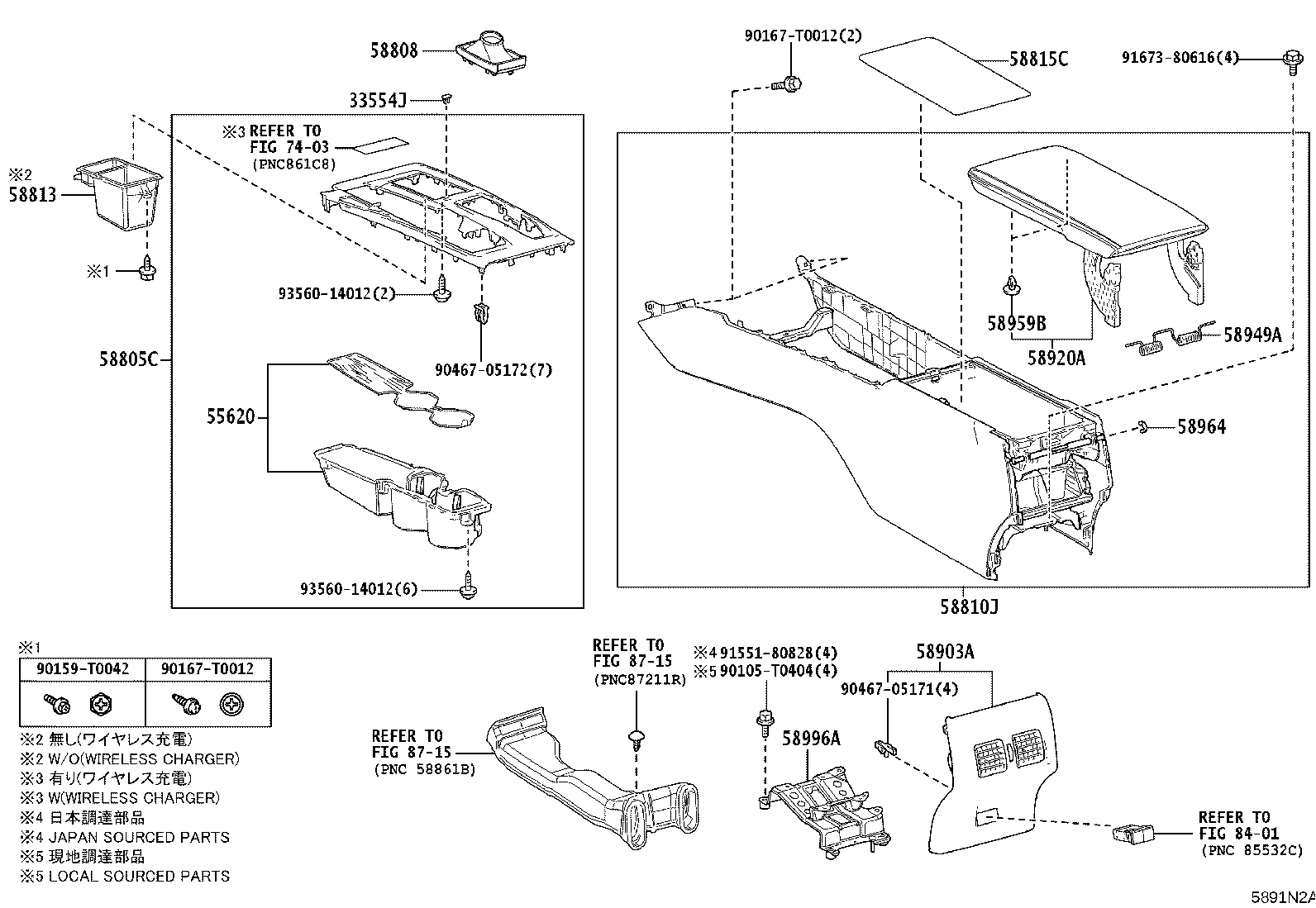 33554-06180 COVER, SHIFT LOCK RELEASE BUTTON product image