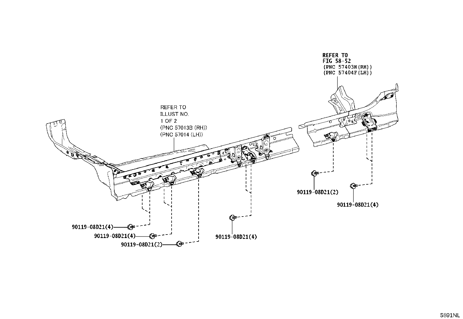 51772-35190 PLATE, STEP, LH product image