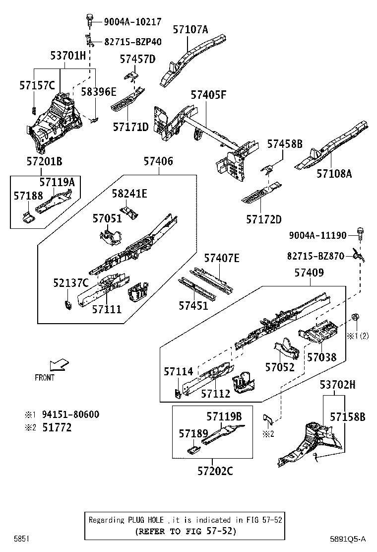 51783-BZ040 PANEL, STEP, FRONT RH product image