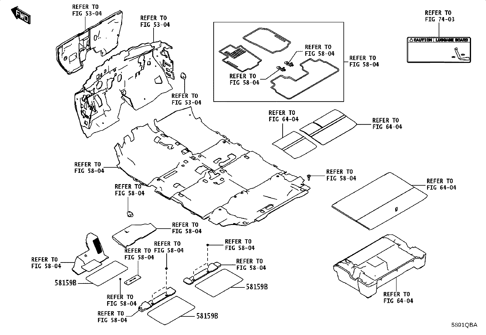 58307-WC015 PANEL SUB-ASSY, BODY LOWER BACK product image