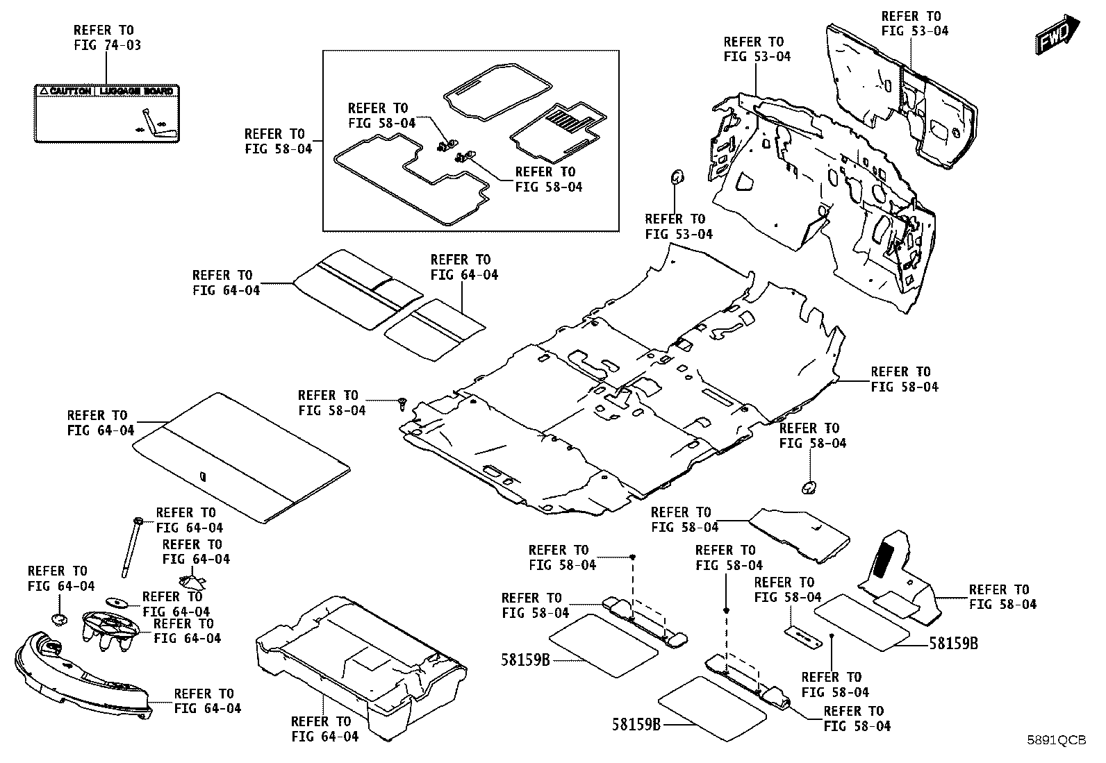 58307-WC015 PANEL SUB-ASSY, BODY LOWER BACK product image