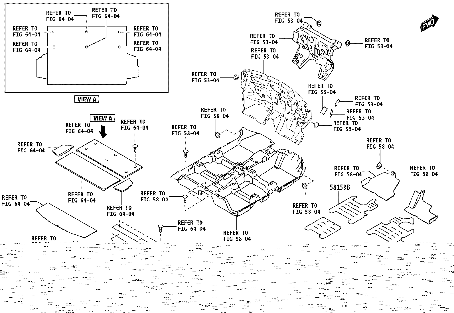 58351-WC009 BRACKET, SPARE WHEEL CLAMP product image
