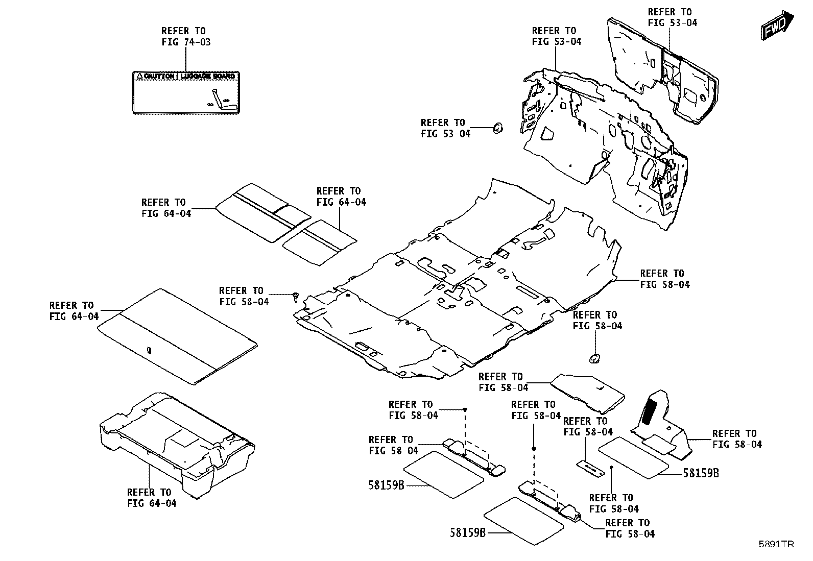 58307-WC017 PANEL SUB-ASSY, BODY LOWER BACK product image