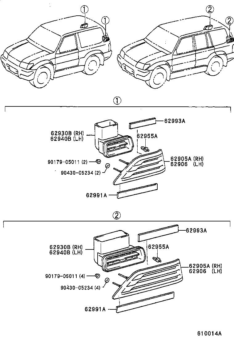 62991-60030 PAD, QUARTER VENT LOUVER product image