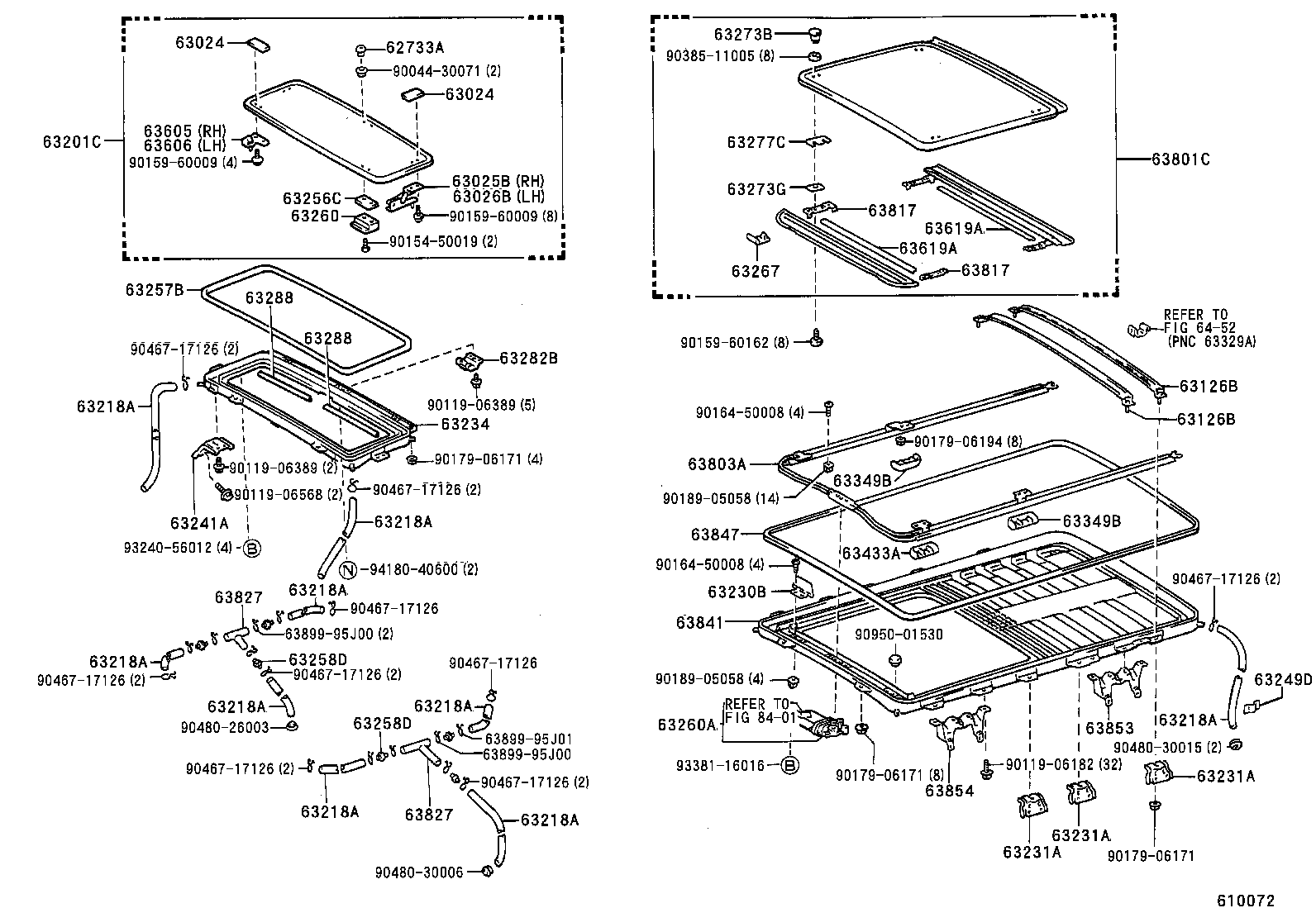 63043-26020 REINFORCEMENT SUB-ASSY, ROOF PANEL product image