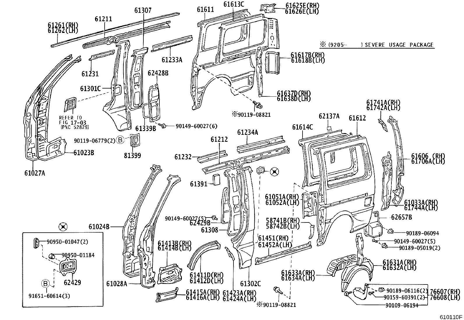 61027-26050 PILLAR SUB-ASSY, FRONT BODY, OUTER RH product image