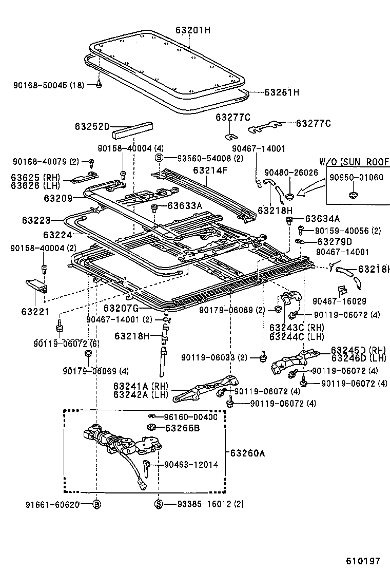 64101-02040 PANEL SUB-ASSY, UPPER BACK product image