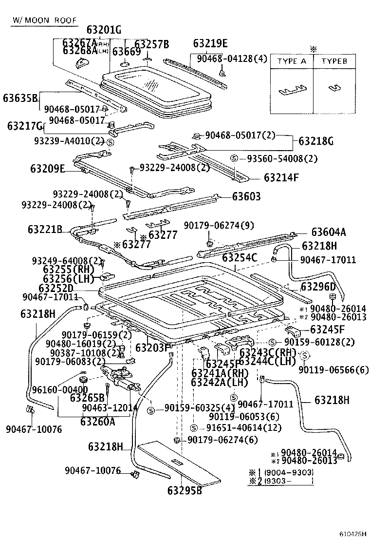 63141-60040 REINFORCEMENT, ROOF PANEL, NO.1 product image