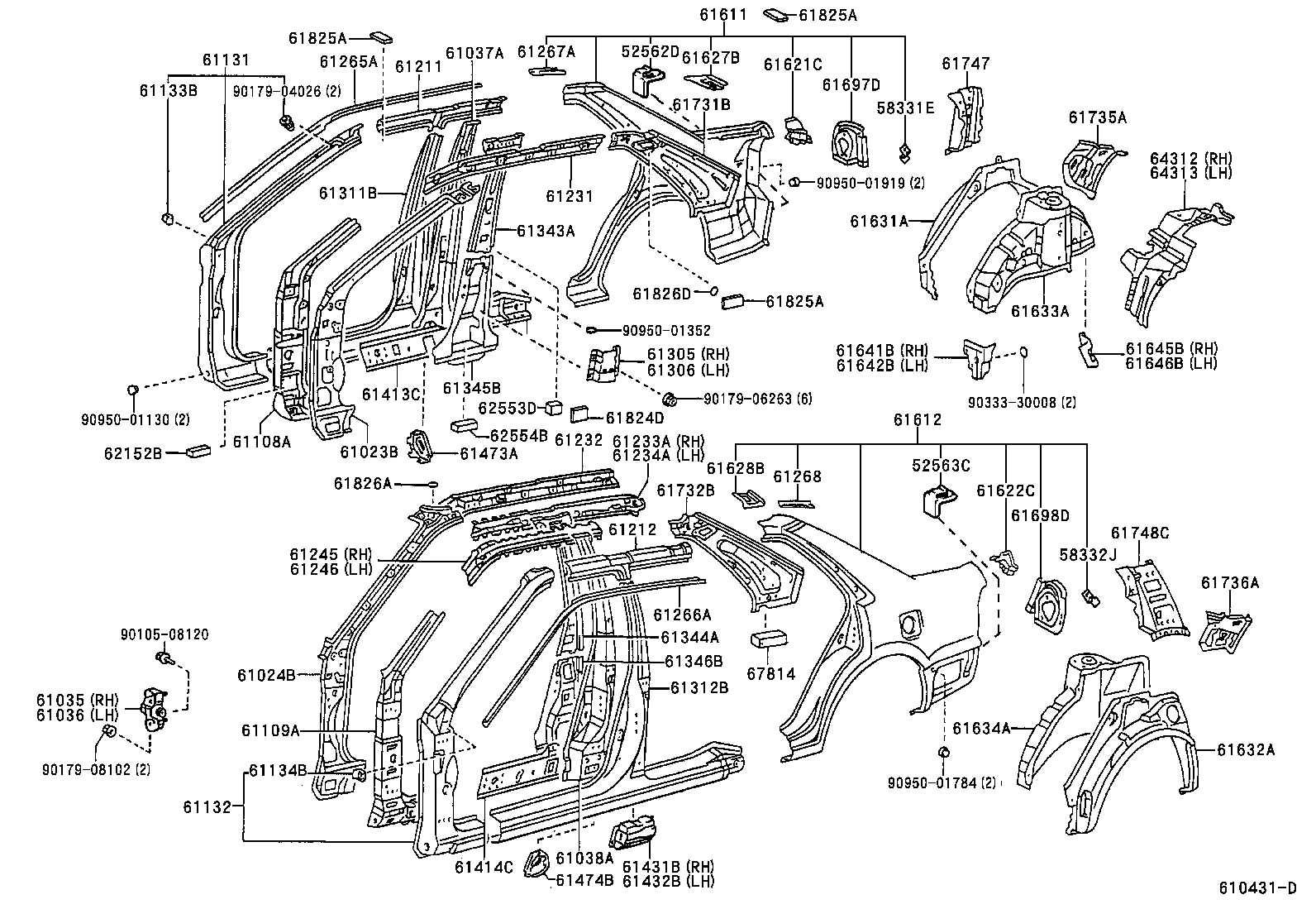 58791-13080 CARRIER ASSY, JACK product image