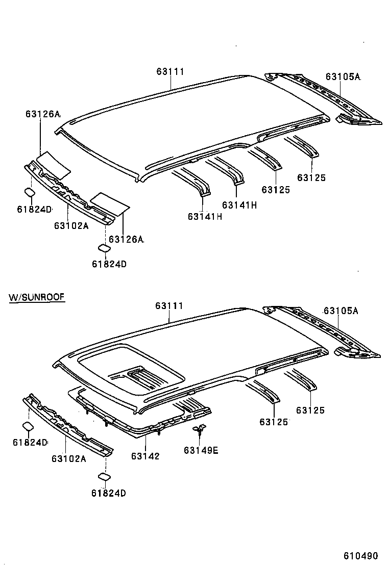 64122-89102 BAFFLE, DUST REAR BODY product image