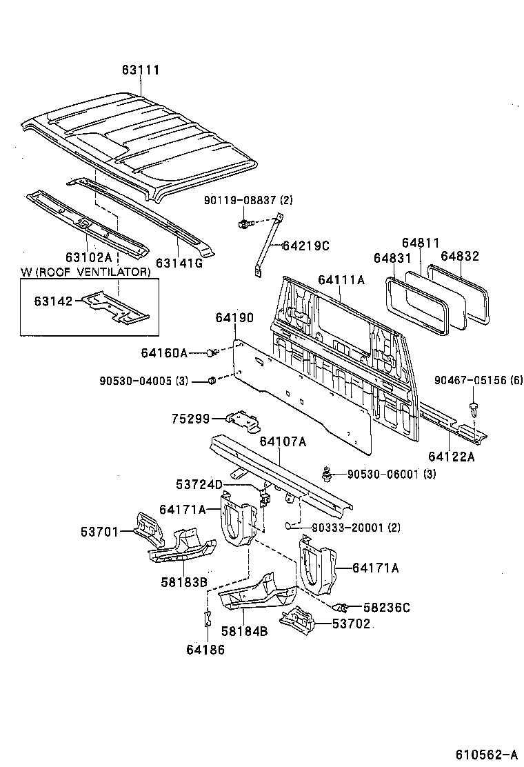 53718-25010 APRON SUB-ASSY, FRONT FENDER, LH product image