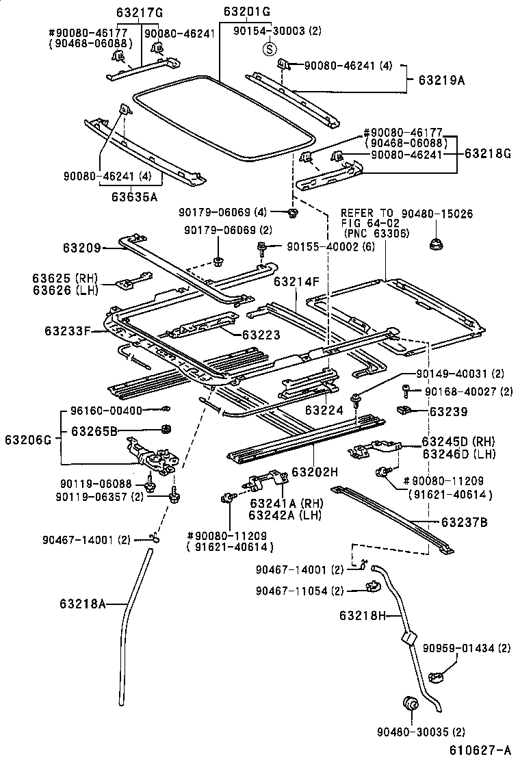 64165-07010 COVER, UPPER BACK PANEL HOLE, NO.1 product image