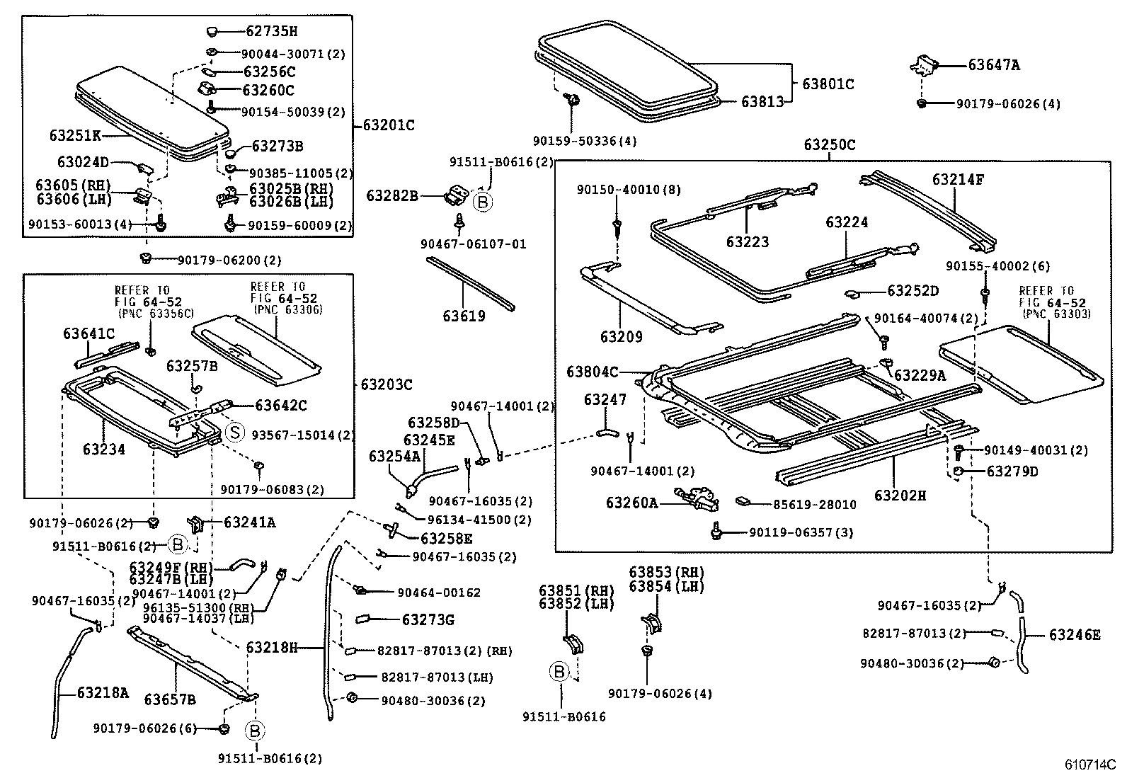 63134-28040 FRAME, BACK DOOR OPENING, UPPER product image
