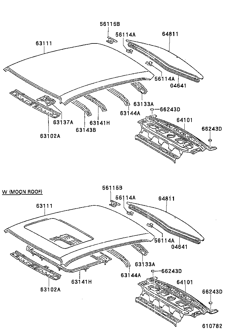 64811-2B471 GLASS, BACK WINDOW product image