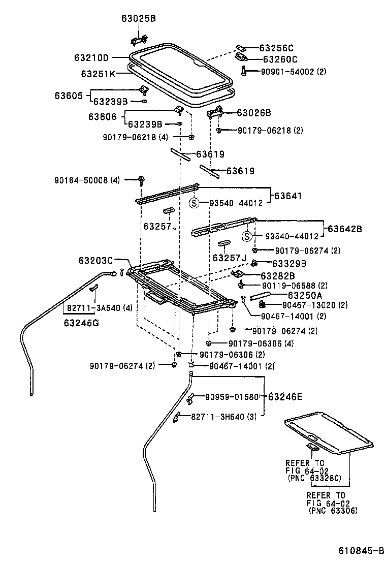 63111-32210 PANEL, ROOF product image