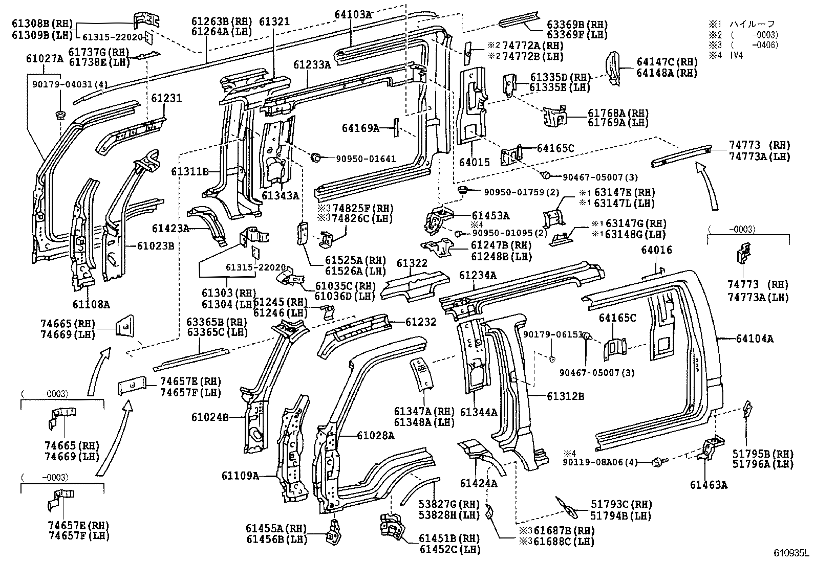 61131-37060 PILLAR SUB-ASSY, FRONT BODY, OUTER RH product image