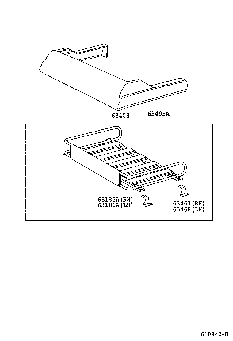 53765-37040 BRACKET, AIR CLEANER INLET, NO.2 product image