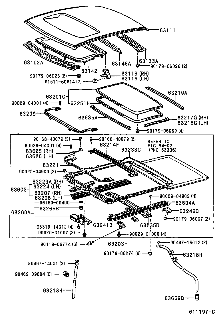 63142-30110 REINFORCEMENT, ROOF PANEL, NO.2 product image