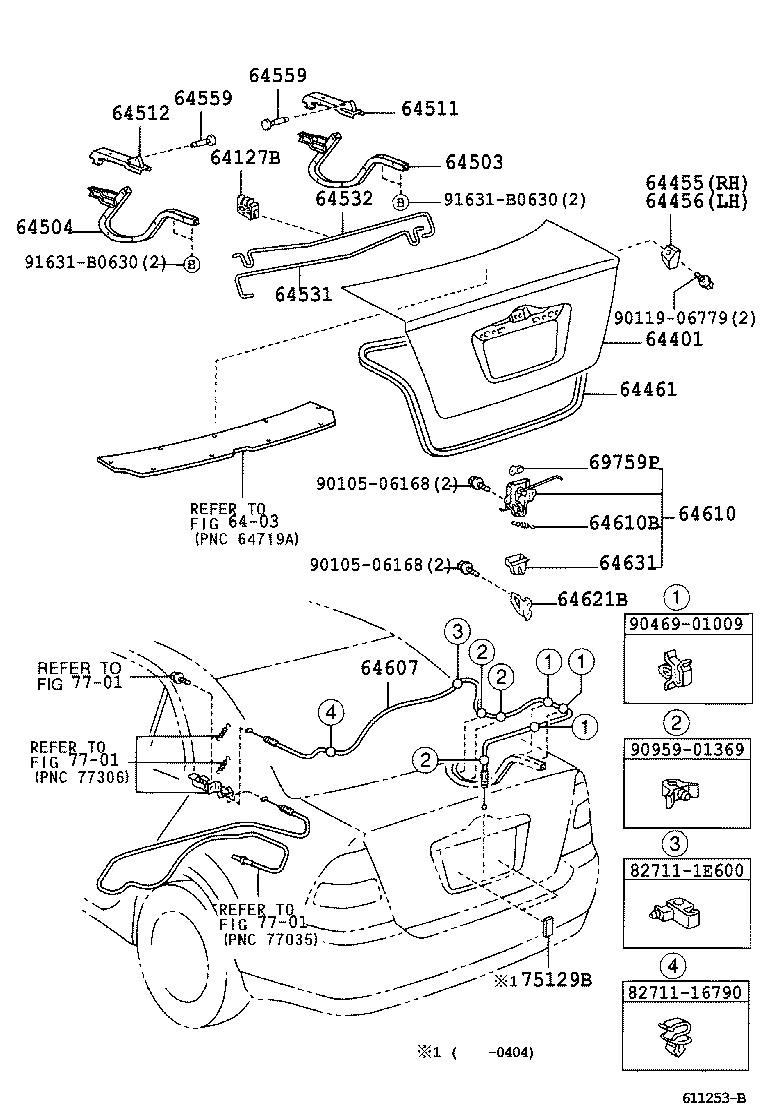 64401-1E040 PANEL SUB-ASSY, LUGGAGE COMPARTMENT DOOR product image