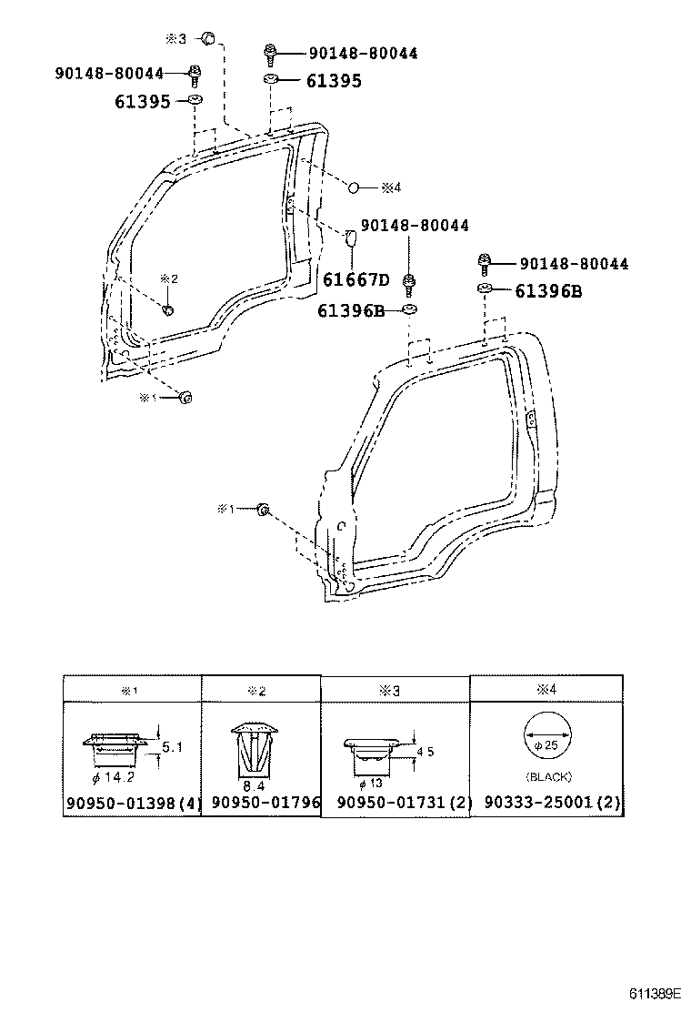 61131-37071 PILLAR SUB-ASSY, FRONT BODY, OUTER RH product image