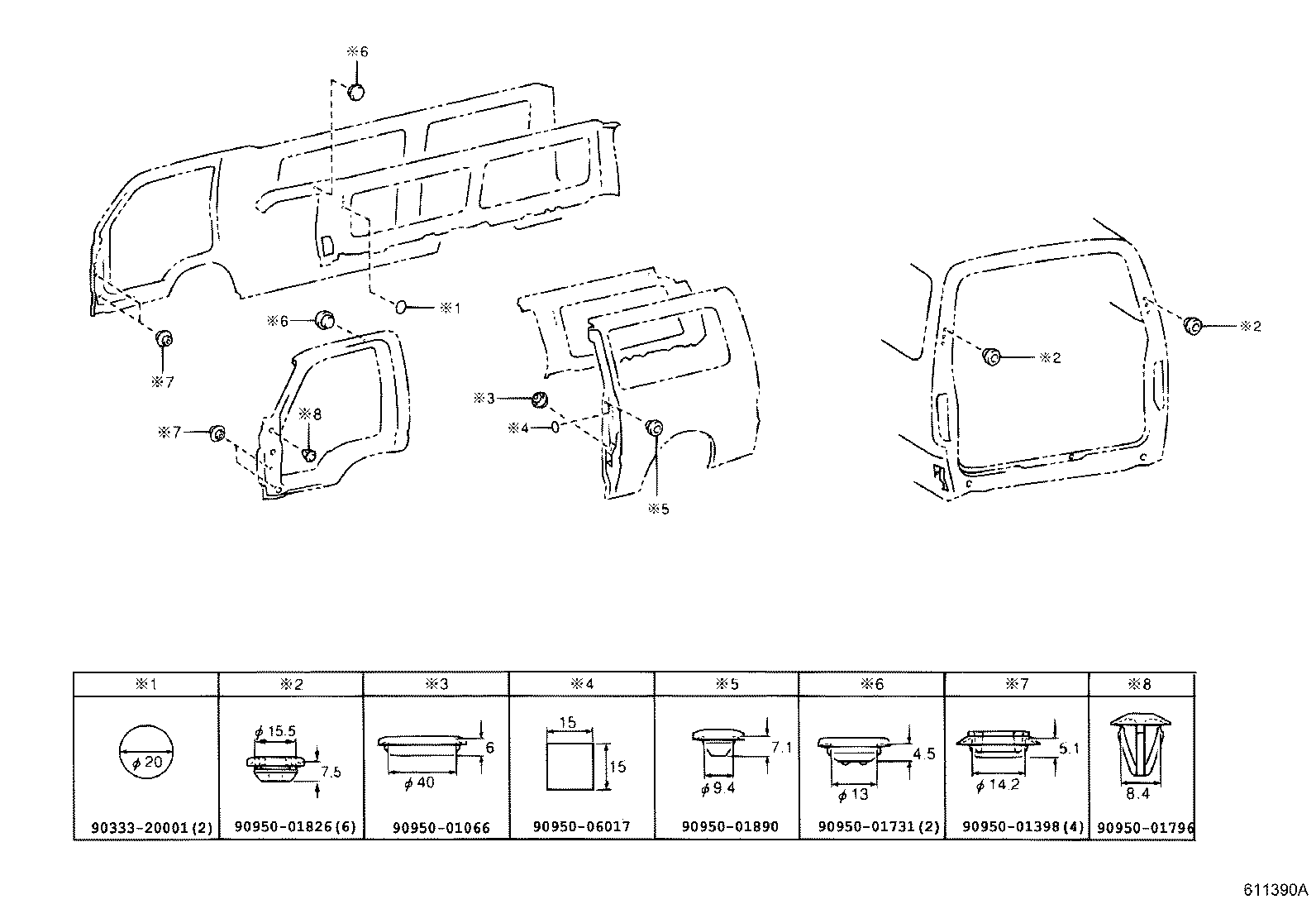 61131-37101 PILLAR SUB-ASSY, FRONT BODY, OUTER RH product image