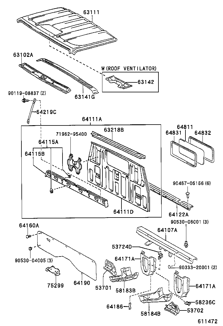 53718-25010 APRON SUB-ASSY, FRONT FENDER, LH product image