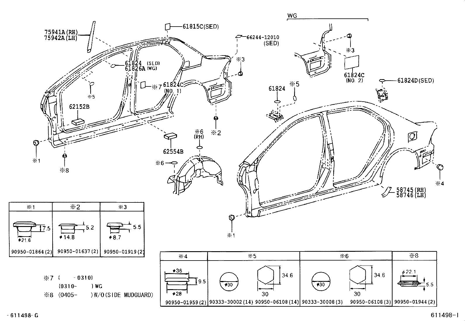 61024-12350 PILLAR, FRONT BODY, UPPER INNER LH product image