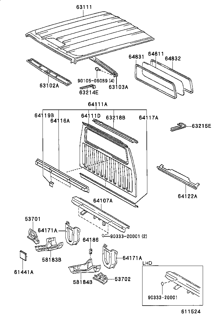 53711-37010 APRON, FRONT FENDER product image