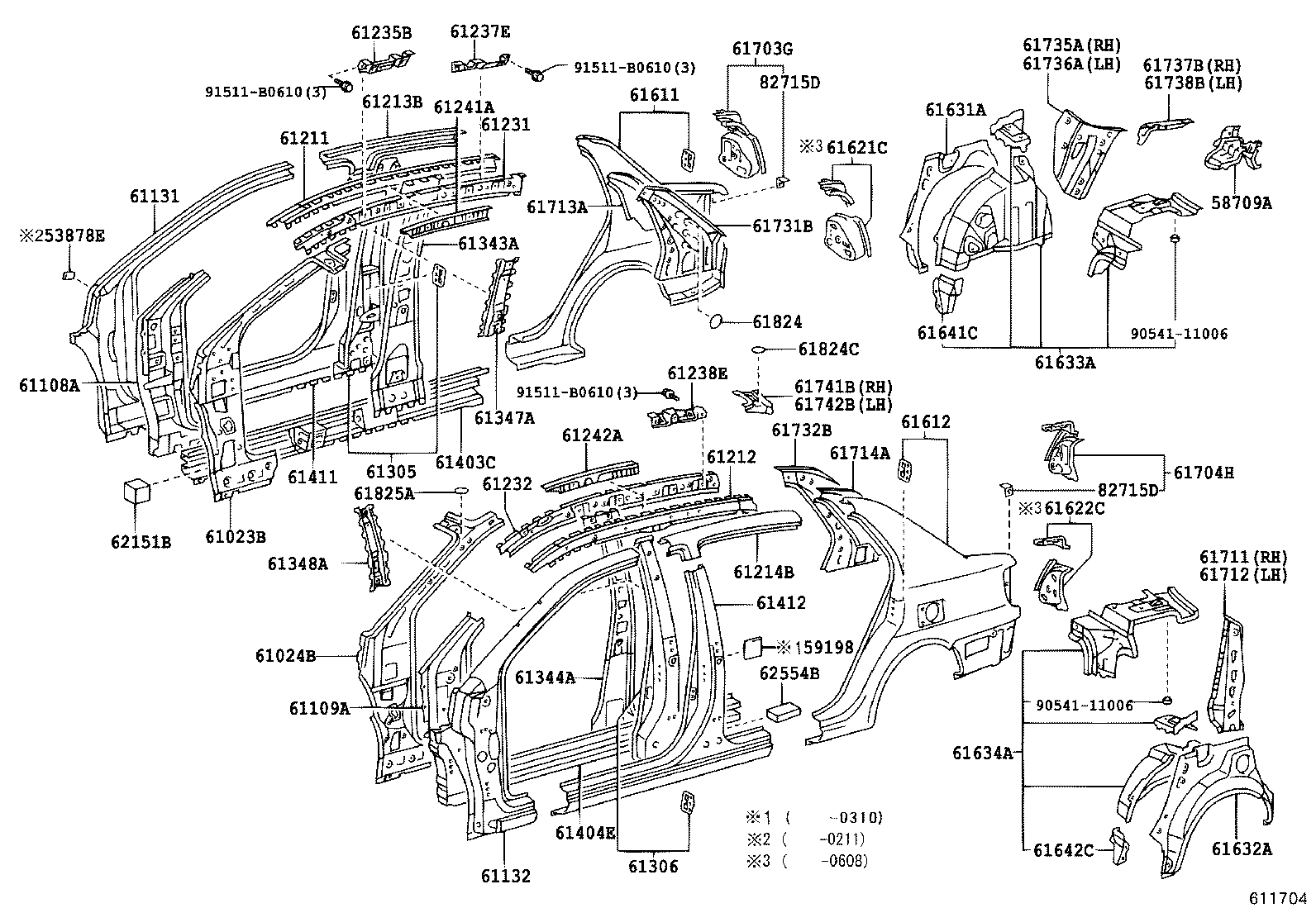 58709-0D020 CARRIER SUB-ASSY, JACK product image