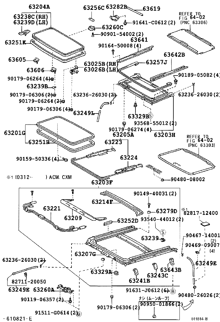 63111-44060 PANEL, ROOF product image