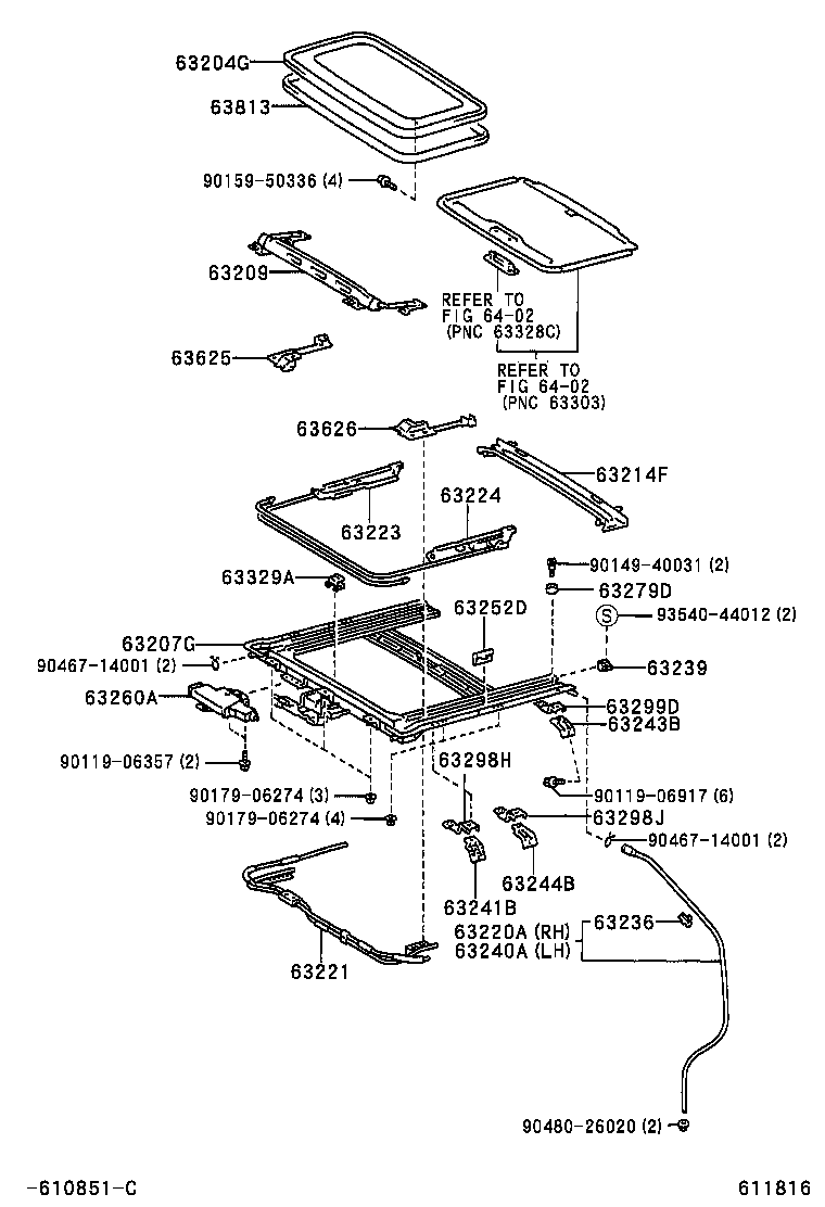 63111-32210 PANEL, ROOF product image