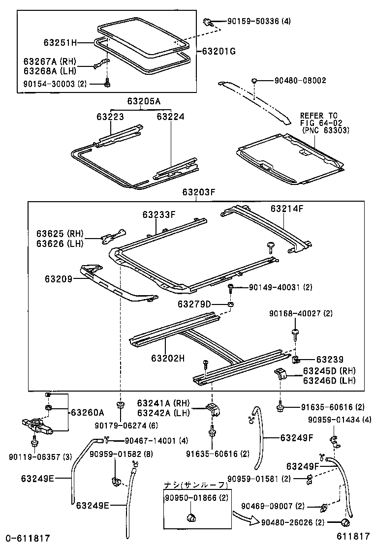 63111-44080 PANEL, ROOF product image