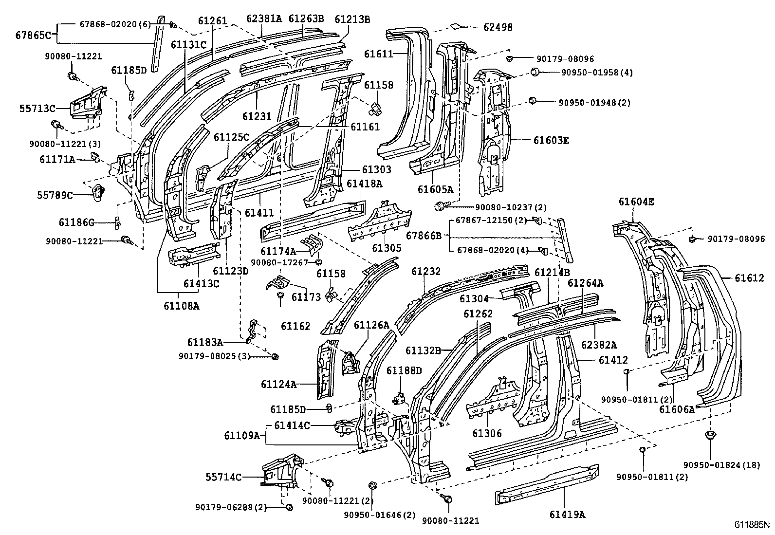 Thumbnail 3 for 61232-0C031