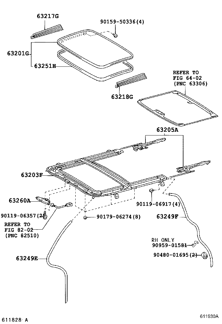 63111-0M020 PANEL, ROOF product image