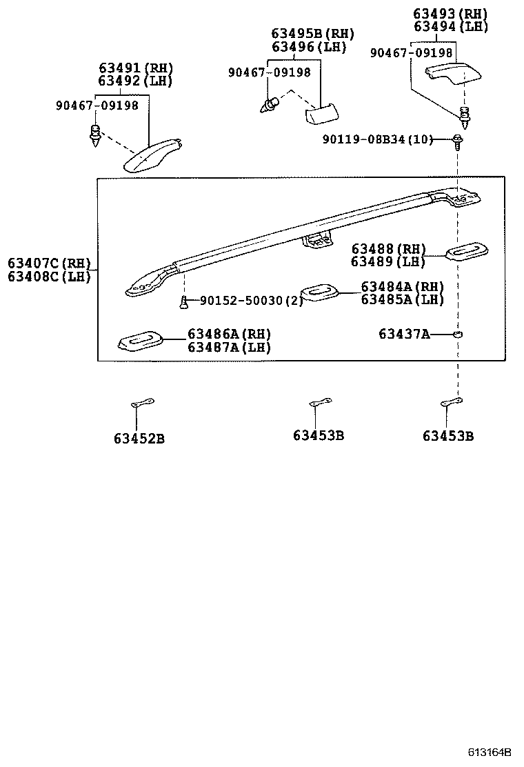 63111-60431 PANEL, ROOF product image