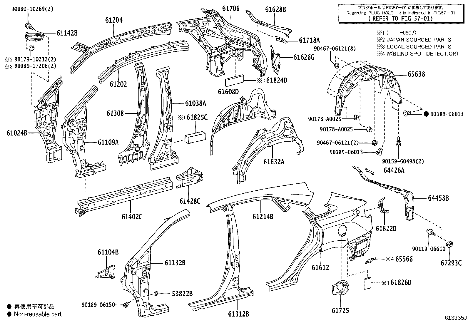 Thumbnail 2 for 61202-0E900