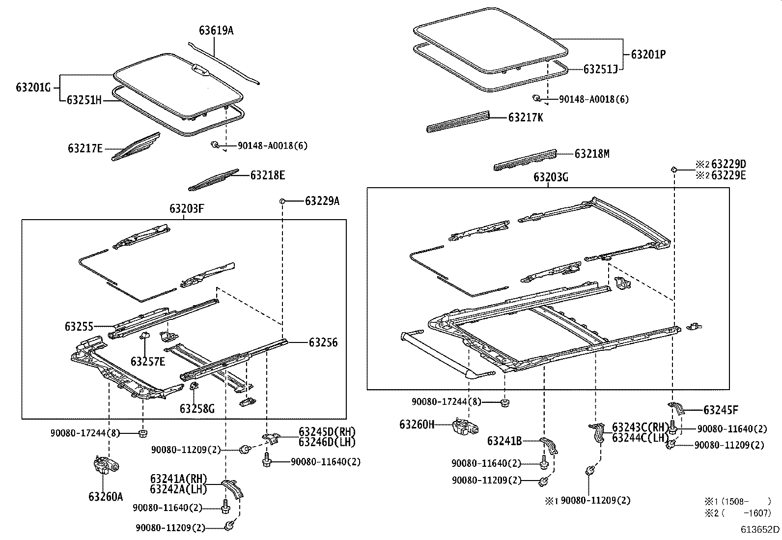 63111-08060 PANEL, ROOF product image