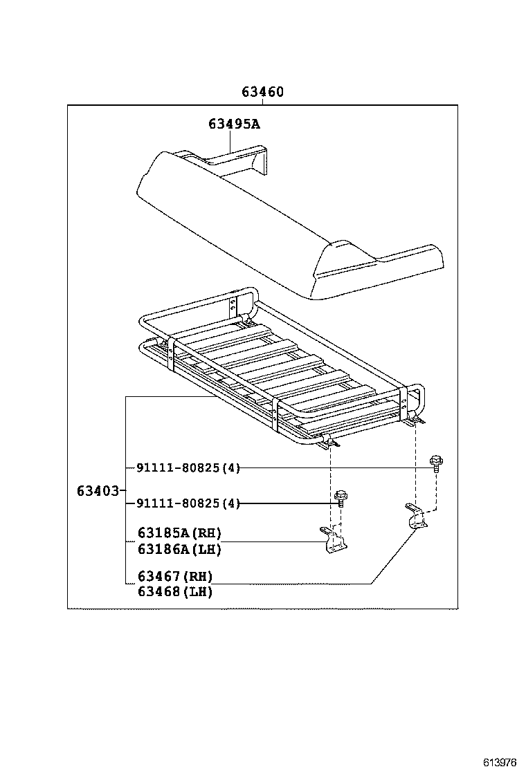 53764-37100 BRACKET, AIR CLEANER INLET, NO.1 product image