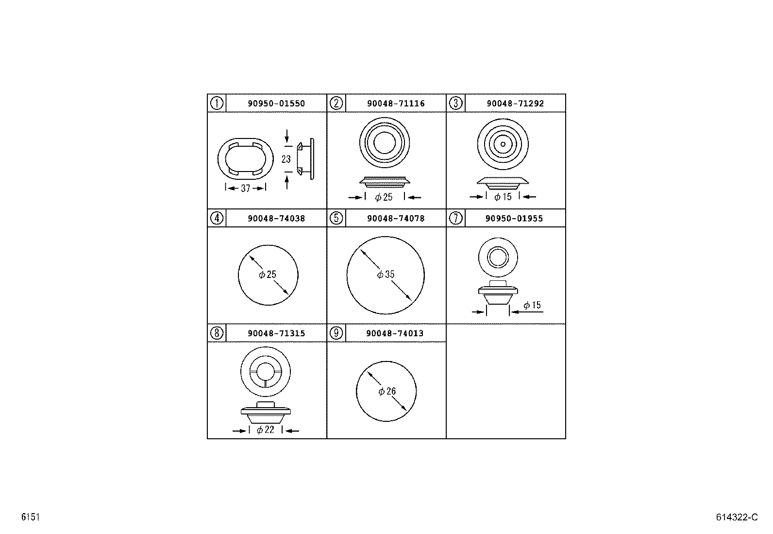 Thumbnail 2 for 61633-B4010