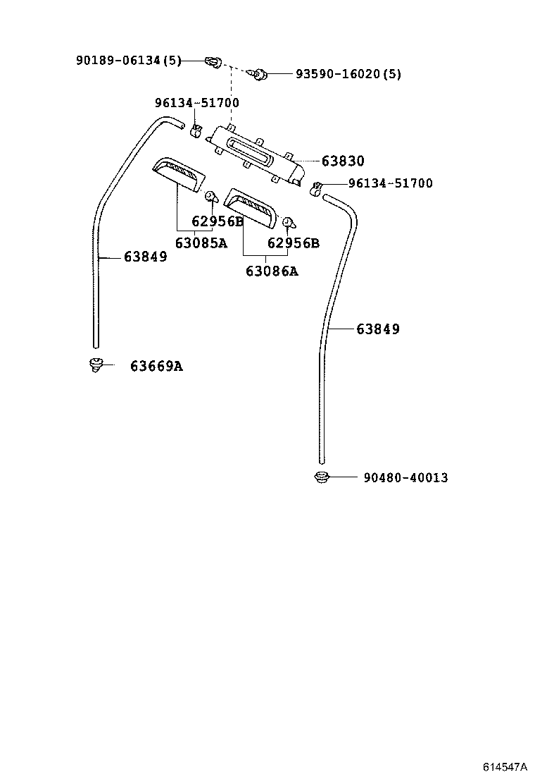 63015-0S010 FLANGE, BOOST VENTILATOR HOLE product image