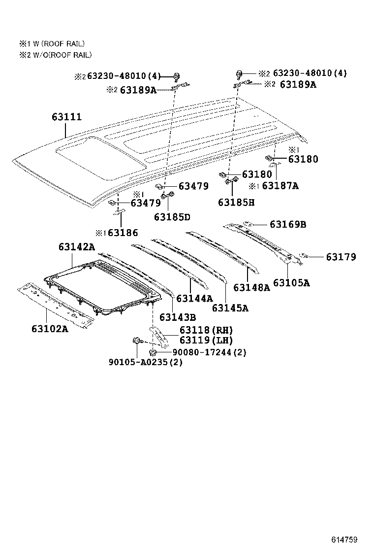 63236-08040 CLAMP, SLIDING ROOF DRAIN HOSE product image
