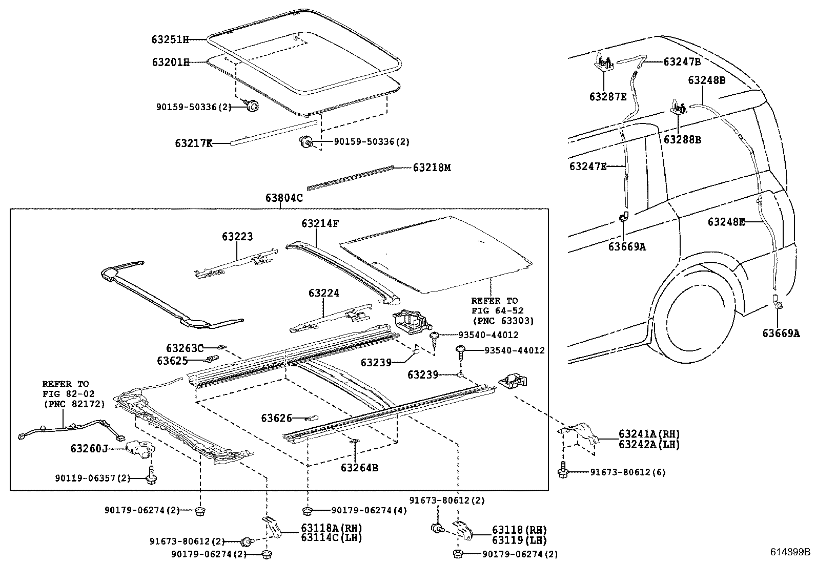 63141-28160 REINFORCEMENT, ROOF PANEL, NO.1 product image