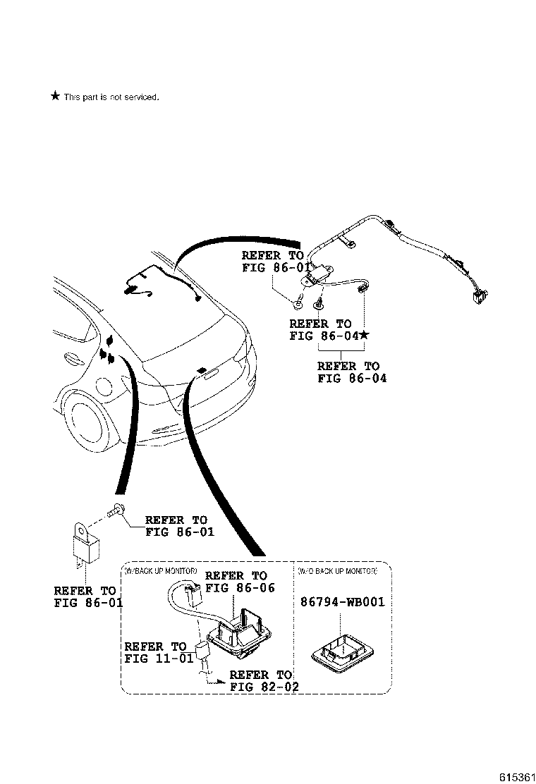 90118-WB894 CUSHION, LUGGAGE DOOR HINGE product image