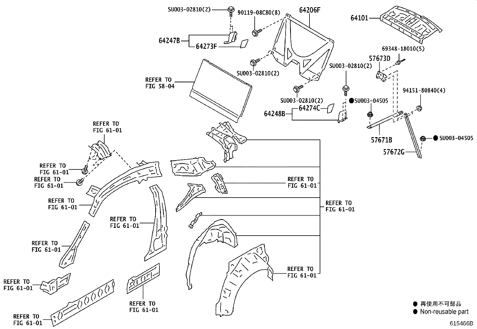 64810-18010 GLASS, BACK WINDOW product image